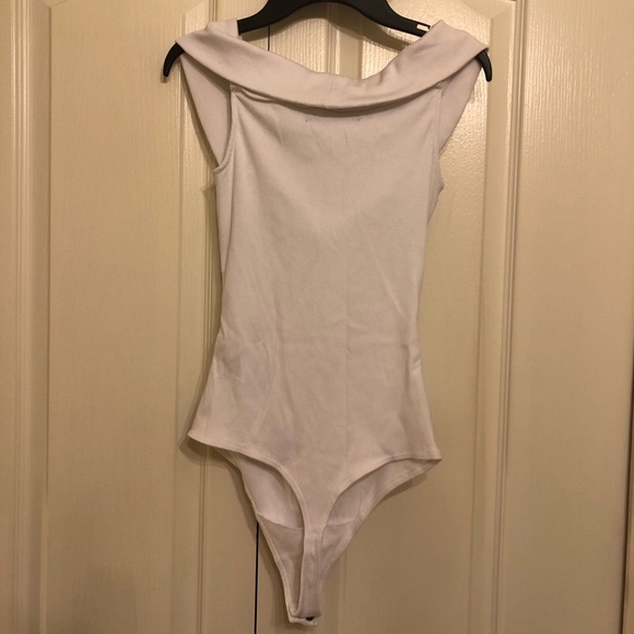 Abercrombie and Fitch White Body Suit - Picture 2 of 2